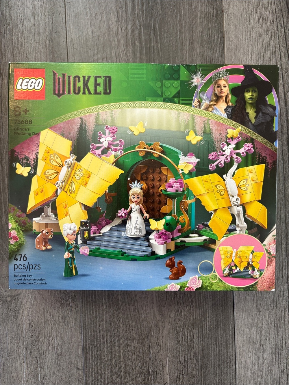 New, Sealed Lego Wicked Glinda Playset - Glinda’s Wedding
